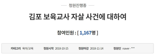 “김포맘카페의 몰지각한 행위 처벌해야”…국민청원으로 이어진 분노