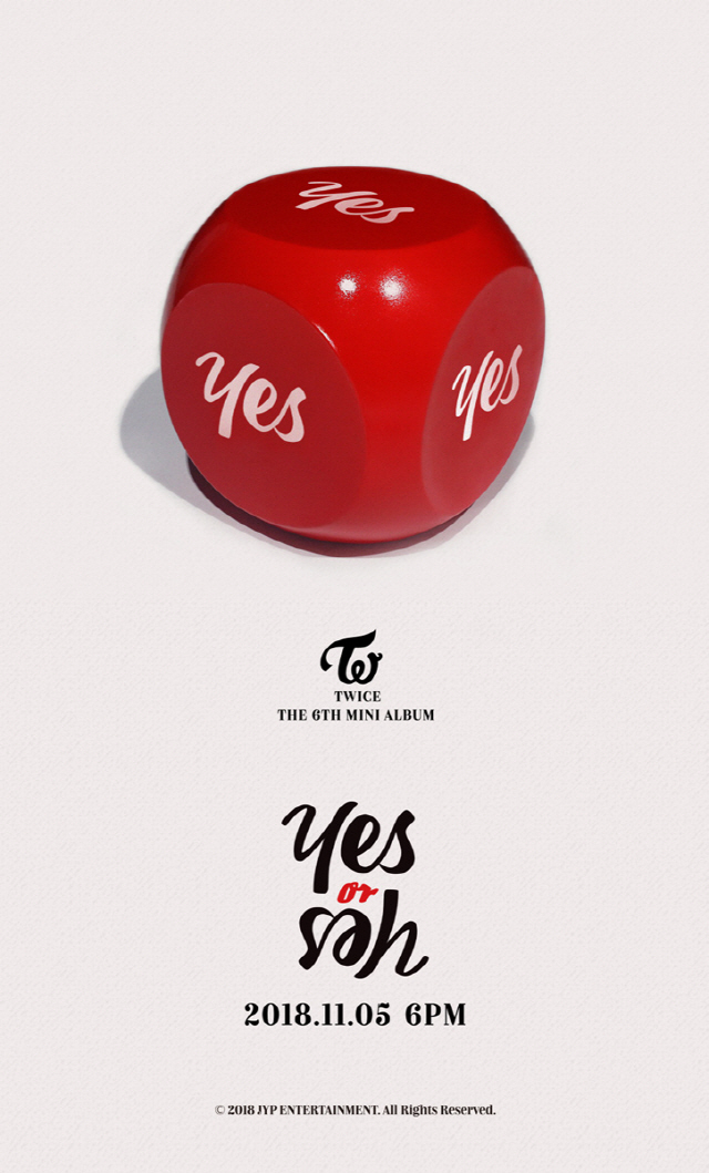 트와이스, 11월 5일 미니 6집 ‘YES or YES’ 발매 ‘10번째 히트 예감’