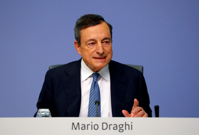 마리오 드라기 유럽중앙은행(ECB) 총재 /로이터연합뉴스