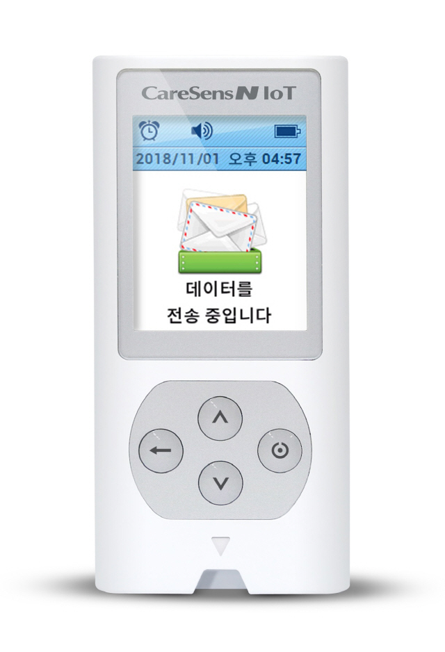 SK텔레콤이 출시한 ‘케어센스 N IoT’ 기기/사지제공=SK텔레콤