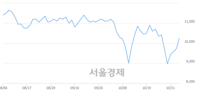 <코>한국맥널티, 전일 대비 20.25% 상승.. 일일회전율은 2.30% 기록