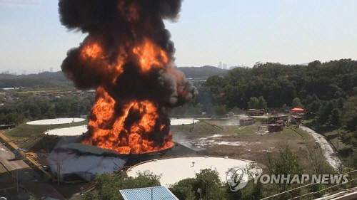 '고양 저유소 화재' 원인 제공 5명 불구속 입건