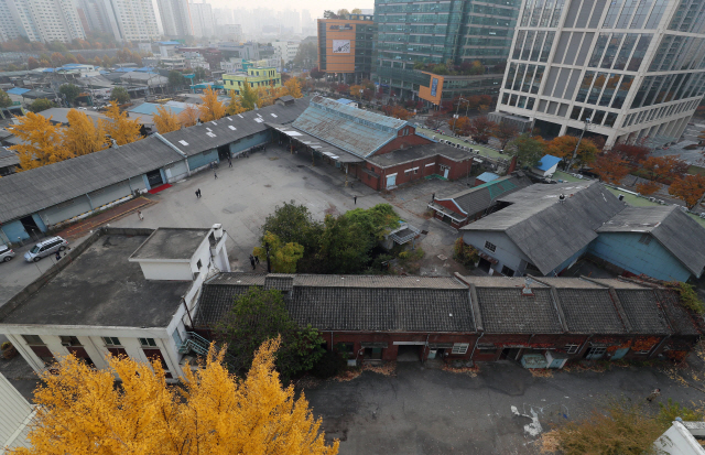 서울시 영등포구 문래동에 위치한 대선제분 전경.  /연합뉴스