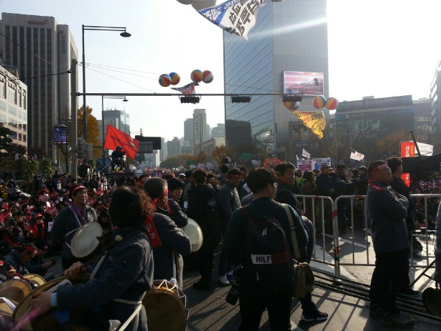 민주노총 노동자대회...탄력근로제 반대·21일 총파업 계획 밝혀