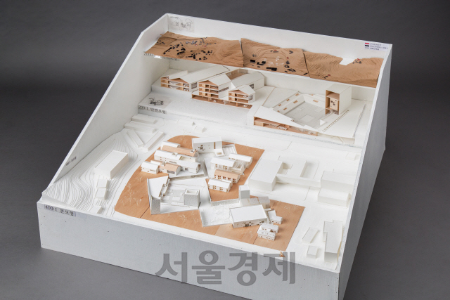 2018 한국건축문화대상 계획부문 최우수상을 수상한 ‘소록도’ 모형