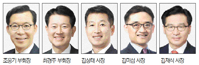 미래에셋 조웅기·최경주 사장, 부회장 승진