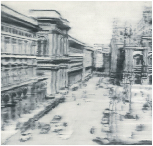 게르하르트 리히터가 1968년에 사진을 바탕으로 그린 추상적 풍경화 ‘대성당 광장, 밀라노’는 2013년 뉴욕 소더비에서 약 3,700만 달러에 팔려 당시 작가의 최고가는 물론 생존작가 경매 최고가 기록을 세웠다. /사진출처=소더비