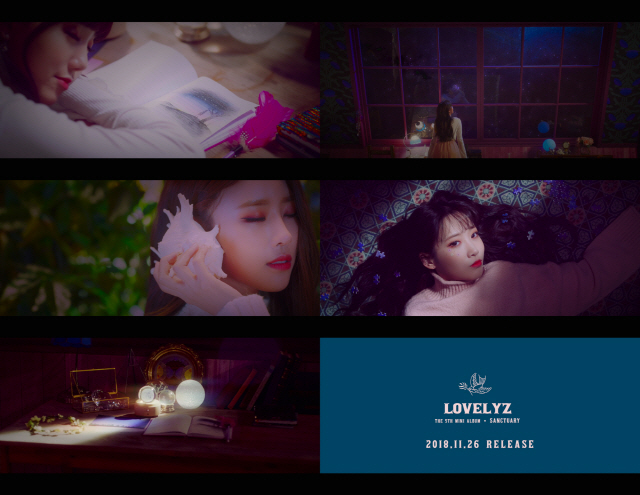 러블리즈, '생츄어리' MV 티저 공개…'몽환+신비' 물오른 비주얼