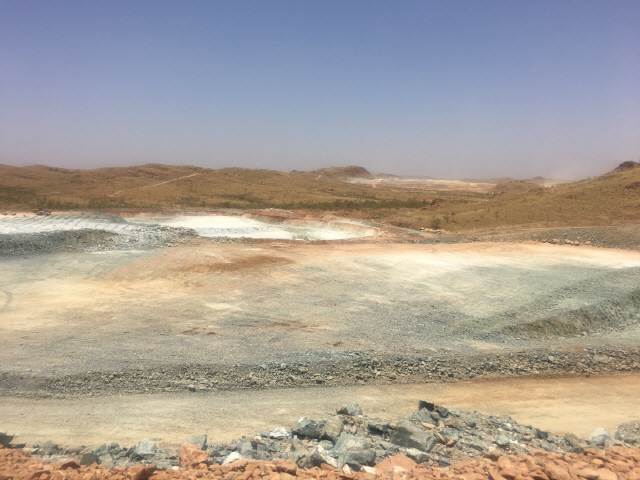 포스코가 서호주 필버라 지역에 투자한 리튬 광산 /사진=고병기 기자