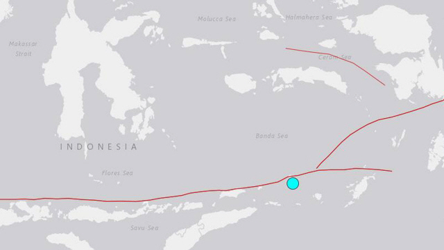 인도네시아 타님바르 제도서 규모 6.3 지진…인명피해 확인 안돼