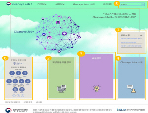 지방공공기관 채용정보 통합 제공 시스템 ‘클린아이 잡 플러스’./자료제공=행정안전부