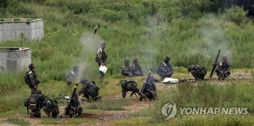 지난달 육군 박격포 사격훈련 중 오발사고…인적·물적 피해 없어