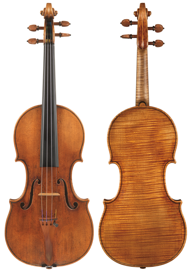 오는 13일 열리는 서울옥션 경매에 출품된 스트라디바리 바이올린 ‘팰머스 1692’가 시작가 70억원에 새 주인을 찾는다. /사진제공=서울옥션