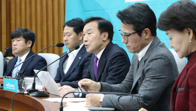 바른미래 의원들 '릴레이 단식'…'선거제 개혁 총력'