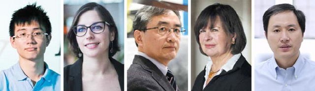 차오위안(왼쪽부터)연구원, 비비안 슬론 박사, 요시카와 마코토 박사, 바바라 레이벤터 박사, 허젠쿠이 교수.
