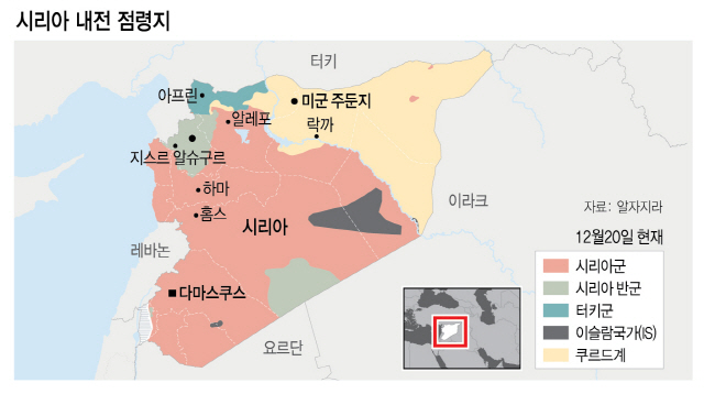 美 빠진 시리아서...주도권 다툼 시작됐다