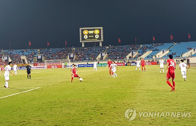 ‘박항서 매직’ 베트남, 북한과 1-1 무승부…17경기 무패 행진