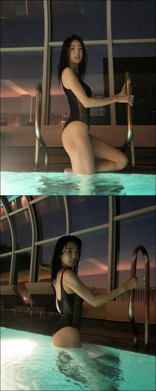 달샤벳 수빈, 수영복에 드러난 S라인 '화끈한' 몸매…섹시 하면 바로 나