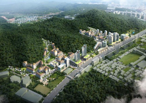 2022년 완공을 목표로 주택단지로 개발되는 서울 서초구 성뒤마을 조감도. /연합뉴스