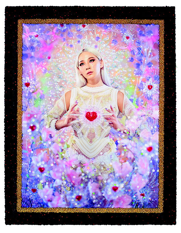 피에르와 질 ‘마법의 심장(Coeur Magique)’. 그룹 투애니원 출신의 씨엘(CL)을 모델로 한 작품이다. /사진제공=K현대미술관
