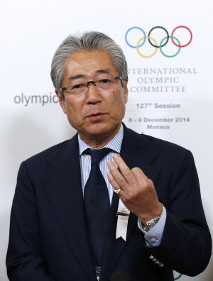 다케다 스네카즈 일본 올림픽위원회 위원장. /AFP연합뉴스