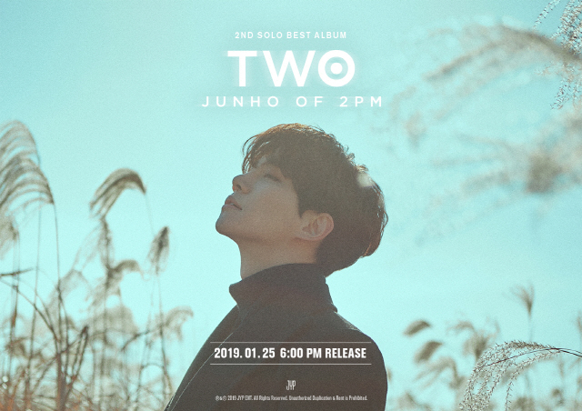 [공식] 2PM 준호, 25일 두 번째 솔로 베스트 앨범 'TWO' 발매…3년 4개월만