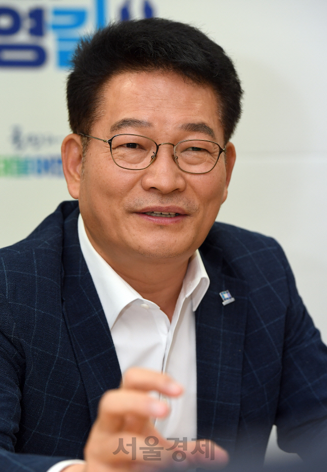 송영길 더불어민주당 의원./이호재기자.