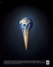지구가 온난화로 아이스크림처럼 녹아내리는 것을 표현한 세계자연기금 환경 포스터 / 출처=WWF