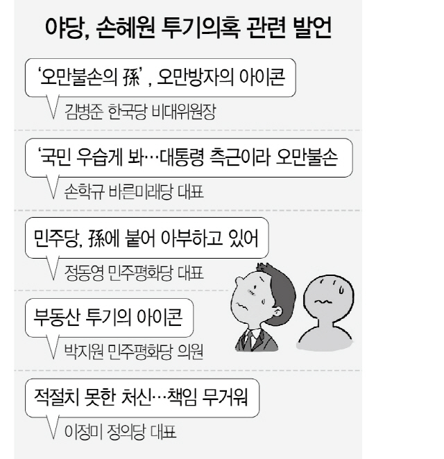 손혜원 '국정조사' 가나