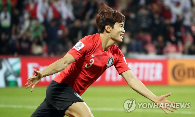 [아시안컵] ‘김진수 연장 결승골’ 한국, 바레인에 2-1 신승…8강 진출