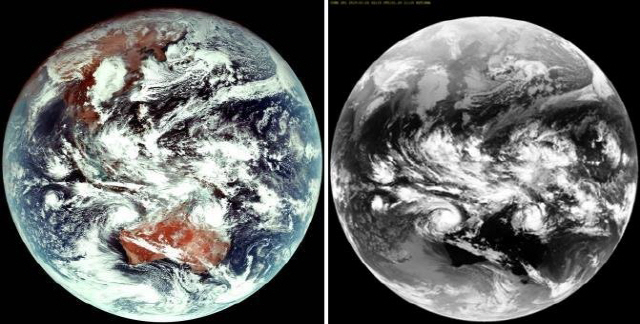 ‘천리안 위성 2A호’ 지구 컬러영상 공개 “지형 형태까지 확인”…한 달 동안 ‘오염물질 제거’