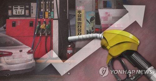 휘발유 평균가 석달만에 상승 선회/연합뉴스