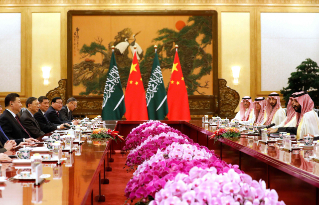 살만·시진핑 회담...사우디, 中과 석화단지 합작