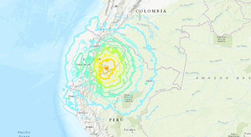 에콰도르서 규모 7.5 강진…“전국에서 진동 느껴져”