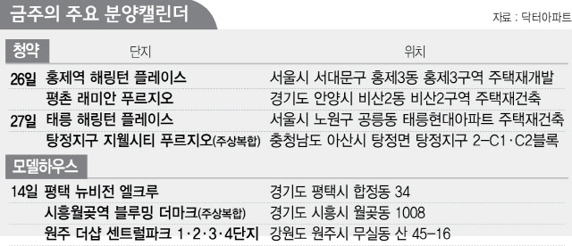 [분양캘린더] 홍제·태릉 '해링턴 플레이스' 청약접수