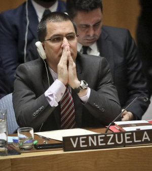 베네수엘라 외무장관 '트럼프-마두로 직접 담판하자' 유엔서 제안