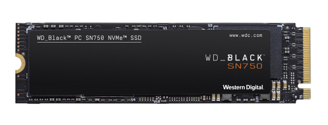 웨스턴디지털의 신제품 ‘WD Black SN750 NVMe SSD’ /사진제공=웨스턴디지털 코리아