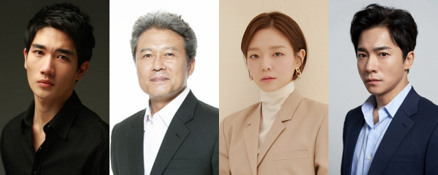 OCN 수목 오리지널 ‘구해줘2’에 출연하는 배우 엄태구, 천호진, 이솜, 김영민(왼쪽부터)