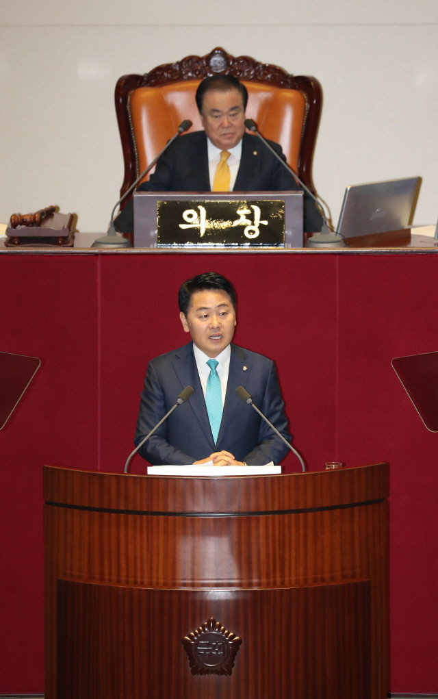 김관영 '한국당 선거제案, 반개혁적·반민주적 억지안'