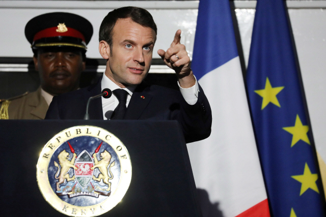 에마뉘엘 마크롱 프랑스 대통령. /AFP연합뉴스