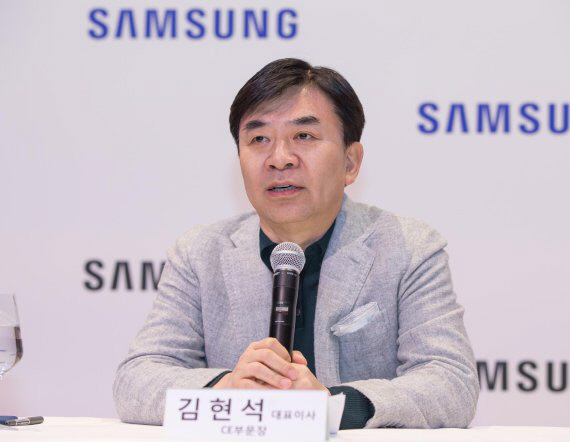 김현석 삼성전자 사장, '프리미엄 TV 뿐만 아니라 中 저가 공세에도 대응'