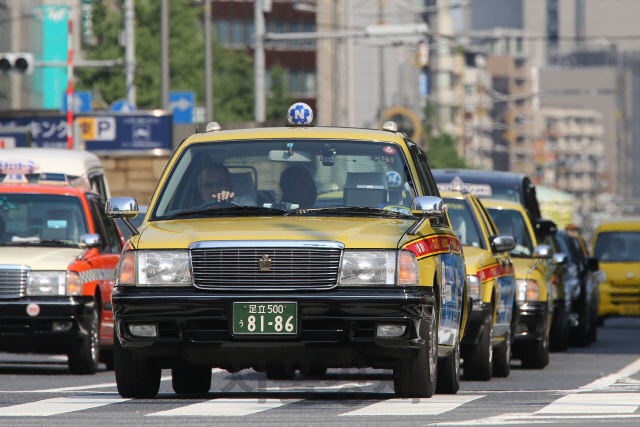 일본 택시 /블룸버그