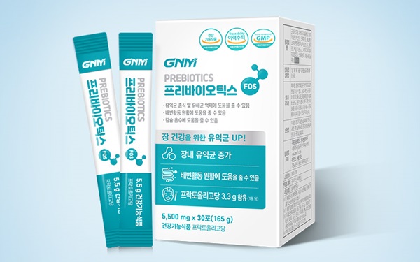 GNM자연의품격, 장내 유익균 증식을 위한 ‘프리바이오틱스 FOS’ 출시