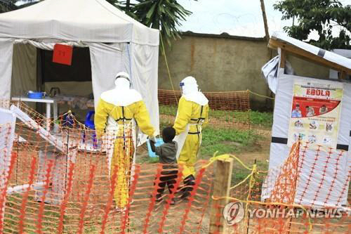 민주콩고, 8개월간 에볼라 감염자 1천명 넘어…629명 사망