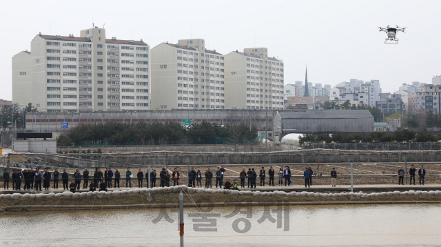 드론 이용 볍씨 파종