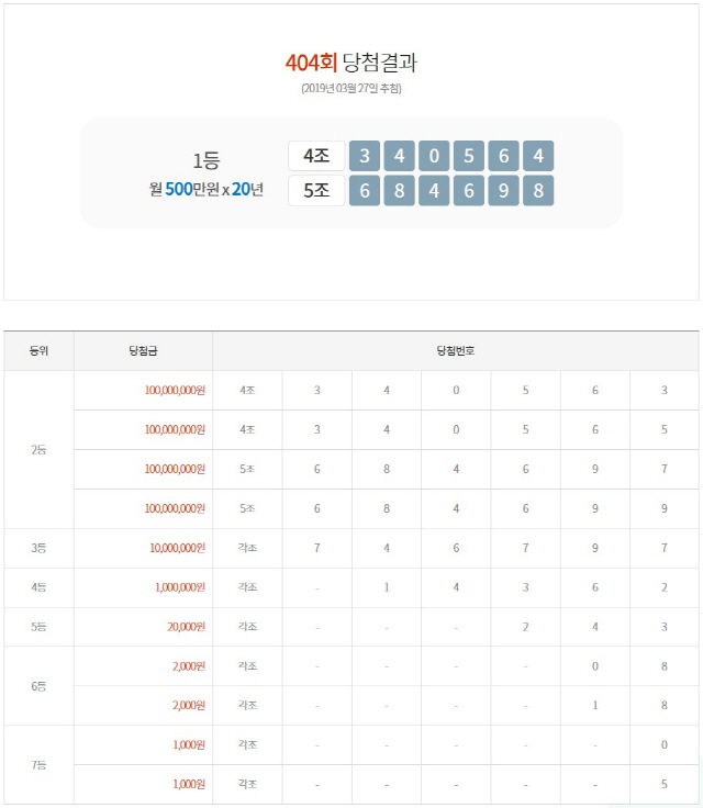 사진=동행복권 홈페이지 캡처