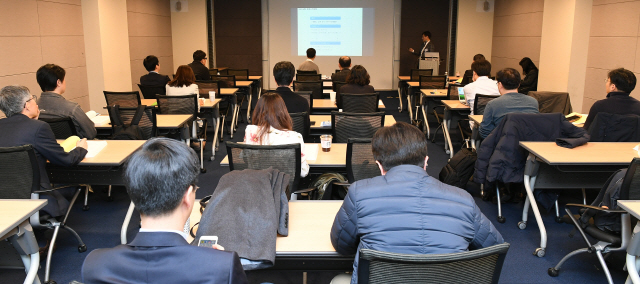 2019년도 한국재정학회 춘계 정기학술대회가 29일 서울 중구 대한상공회의소에서 ‘표용적 성장과 재정의 역할’을 주제로 열리고 있다. /오승현기자