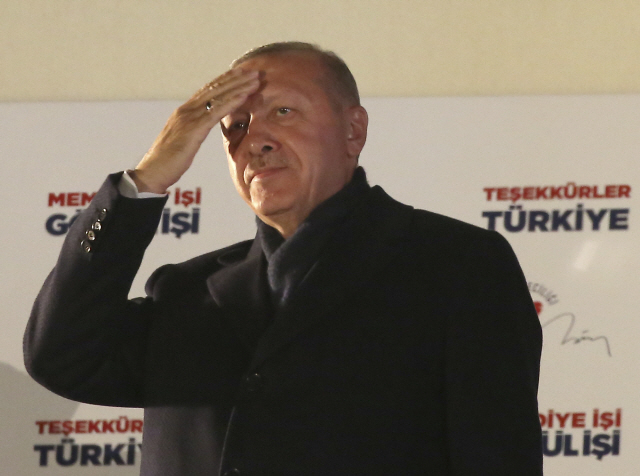 레제프 타이이프 에르도안 터키 대통령 /AP연합뉴스