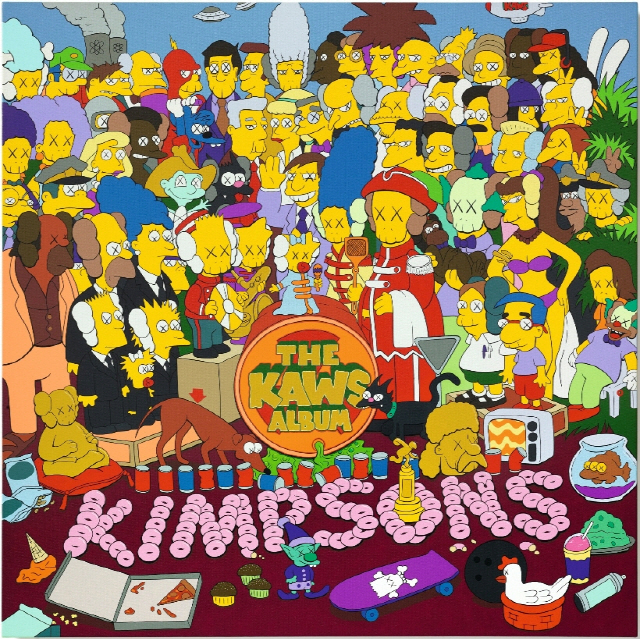카우스(KAWS)의 ‘킴슨(KIMPSON) 앨범’이 1일 홍콩 소더비경매에서 약 167억원에 낙찰됐다. /사진출처=소더비