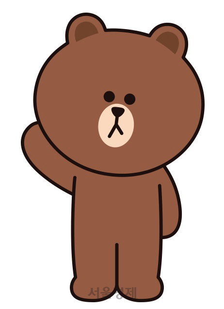 과묵하지만 마음씨는 따뜻한 브라운은 무표정한 얼굴이 매력적인 모두의 친구로 소개되고 있다. 가장 많은 인기를 누리고있어 관련 상품이 가장 많이 출시된다.